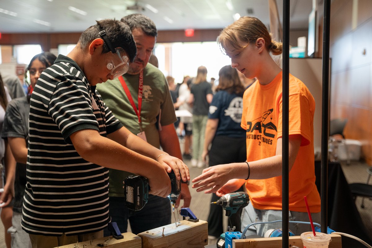 olatheschools's tweet photo. 🌟 This week, all of our 8th grade students had the exciting opportunity to explore the wide variety of career pathways awaiting them in high school!

From CTE Pathways and Academies, OATC programs, and visual and performing arts, students discovered many options to pursue their passions. They heard firsthand from current high school students involved in these programs and teacher representatives to learn what each entails.

Thank you to everyone who contributed to making this event a success. Your time, effort, and dedication made all the difference.

#OPSMakeTodayCount