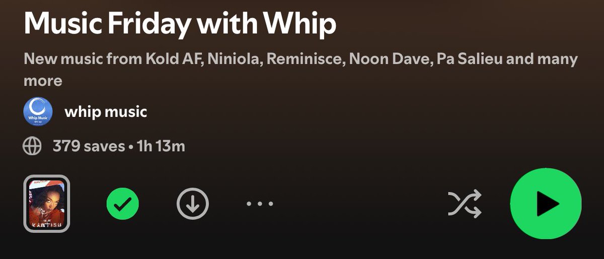 If you would like to be featured on our NMF PLAYLIST for FREE

Reply with a link to any of your songs⬇️