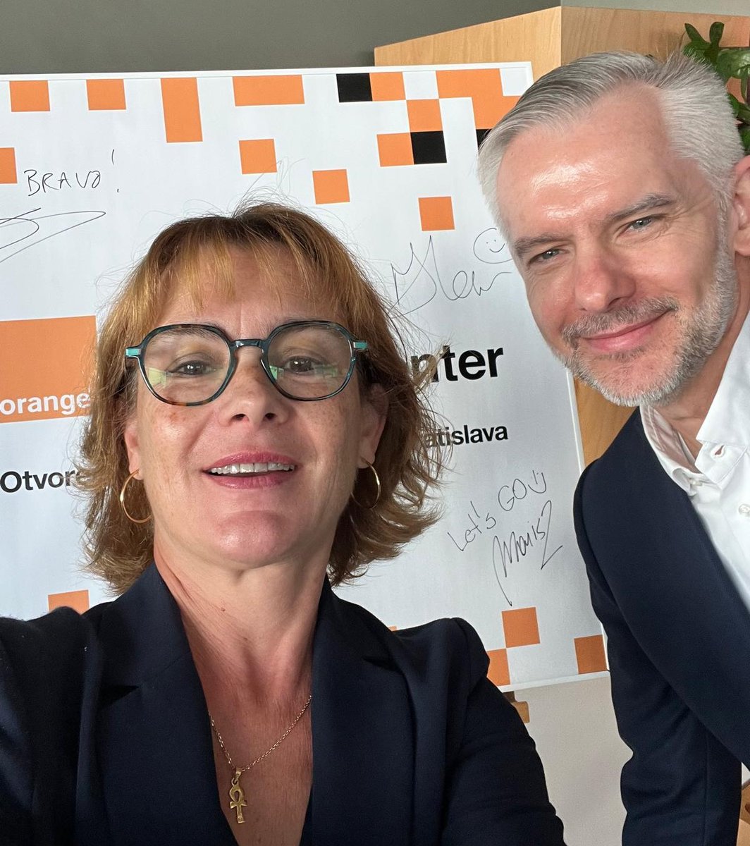 mno_jl's tweet photo. ✨We want our excellent network coverage in Europe to be accessible to everyone. Our ODC reduce the digital divide with 3 objectives: digital education, inclusion and entrepreneurship. @orange_sk is the 6th country to host one, so thrilled to launch it! Congrats teams! 👏 👏 https://t.co/o9tFK2UsOP