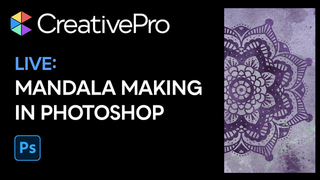 CreativePro Network (@creativepro_com) on Twitter photo Starting soon! Join <a href="/kplicanic/">Khara Plicanic</a> for a livestream at 10am PT to explore the art of mandala making in #Photoshop.
youtube.com/watch?v=bQ125D… Starting soon! Join <a href="/kplicanic/">Khara Plicanic</a> for a livestream at 10am PT to explore the art of mandala making in #Photoshop.
youtube.com/watch?v=bQ125D…