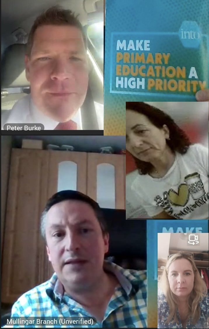 MullingarINTO's tweet photo. Thanks to @peterburkefg who met with @MullingarINTO members to discuss @INTOnews priorities for the upcoming budget. The time to invest in Primary and Special education is now. 

https://t.co/vClXNjS3kT https://t.co/iP1s6HjKh6