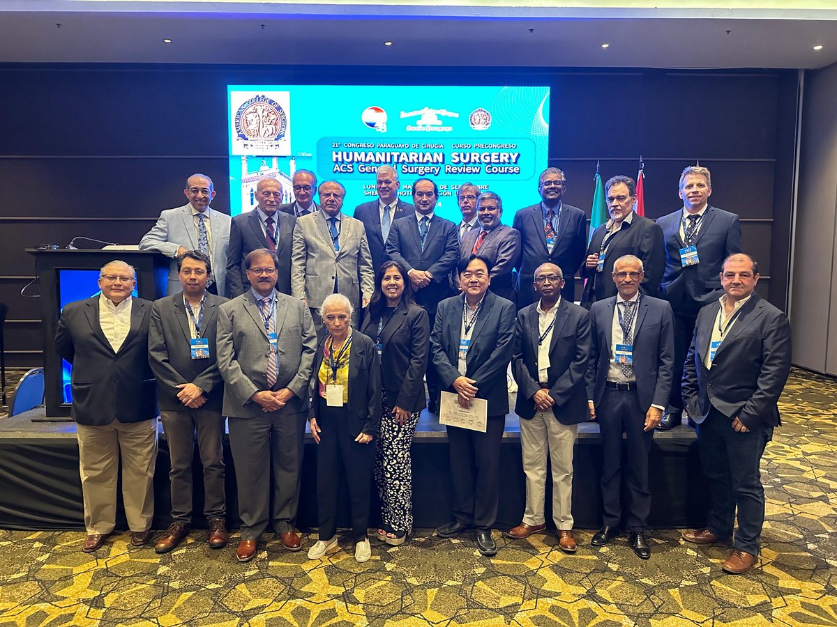 Girma Tefera MD,FACS (@gttefera) on Twitter photo Just completed a two day <a href="/AmCollSurgeons/">American College of Surgeons</a> general surgery review course in Paraguay in collaboration with #Paraguay surgical society the Italian Chapter of <a href="/AmCollSurgeons/">American College of Surgeons</a> and <a href="/ICSUSS/">International College of Surgeons - US Section</a> thanks to the amazing host Dr Guido Parquet <a href="/msutherlandmd/">Michael Sutherland</a> Just completed a two day <a href="/AmCollSurgeons/">American College of Surgeons</a> general surgery review course in Paraguay in collaboration with #Paraguay surgical society the Italian Chapter of <a href="/AmCollSurgeons/">American College of Surgeons</a> and <a href="/ICSUSS/">International College of Surgeons - US Section</a> thanks to the amazing host Dr Guido Parquet <a href="/msutherlandmd/">Michael Sutherland</a>