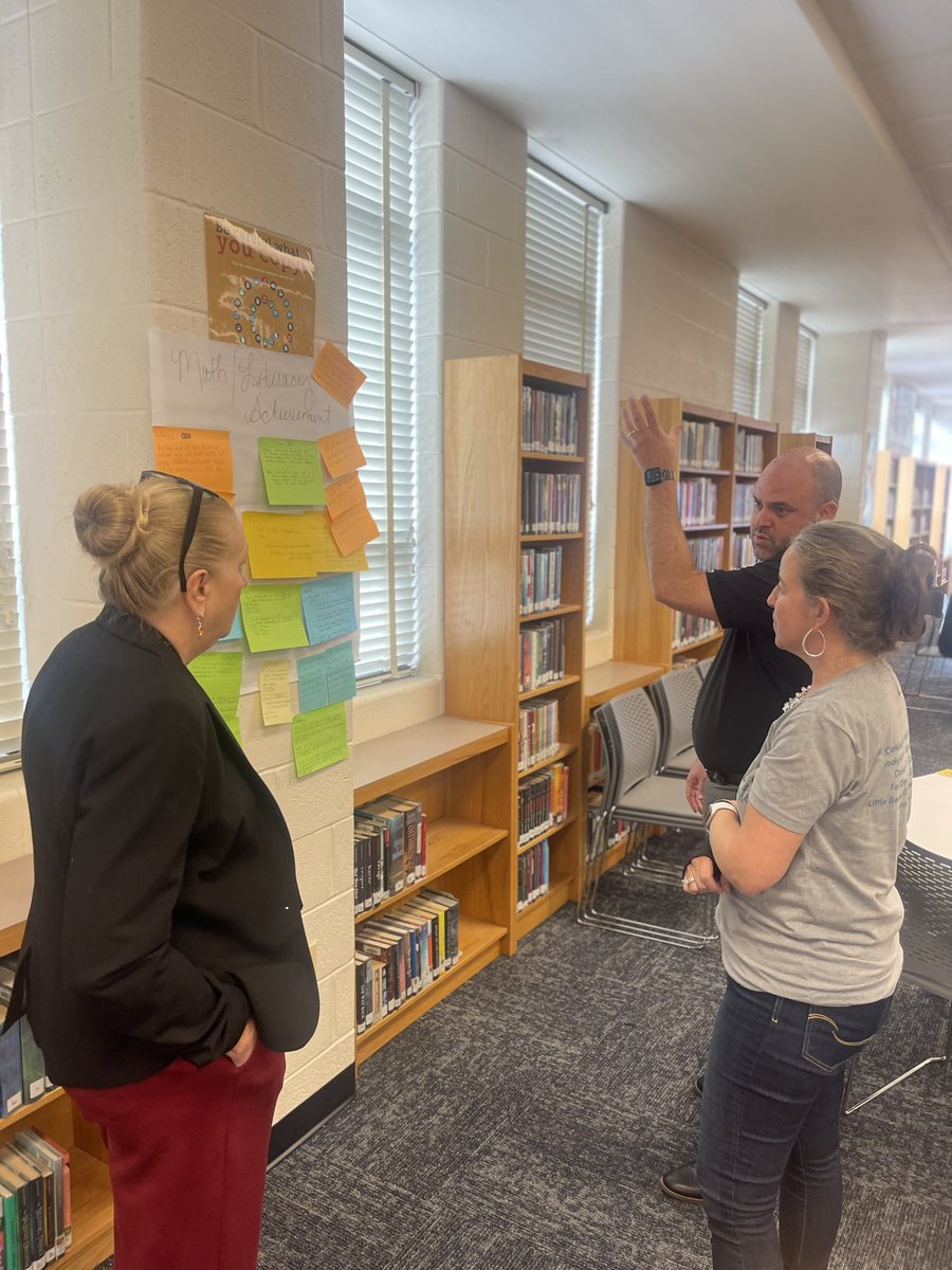 DrMcNeal_HWMS's tweet photo. “You belong here.” 
Excellent time spent with Cburg Cluster colleagues aligning vision &amp; sharing best practices for data use &amp; advocacy. Thank you to @MsONeillScience for hosting! #CWhat #Cburg #Belonging https://t.co/cPals5SUj6