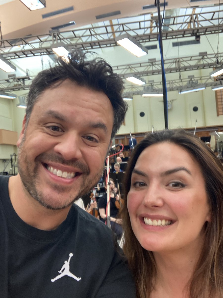 Super rehearsal today with <a href="/Anna_Patalong/">Anna Patalong</a> and <a href="/MatthewKWaldren/">Matthew Kofi Waldren</a> and the singular <a href="/BBCCO/">BBC Concert Orchestra</a>! Can’t wait to do our Puccini centenary tribute on ‘Friday Night Is Music Night’  - to be broadcast on <a href="/BBCRadio3/">BBC Radio 3</a> 🤗

#puccini100 #bbc #radio3 #opera #tenor #soprano #conductor