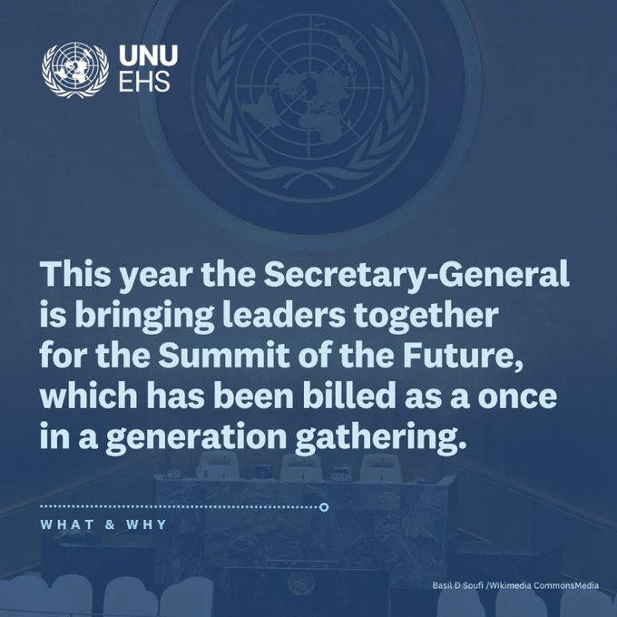 UNBiodiversity's tweet photo. The @UN General Assembly kicked off a new session this week!   

#DidYouKnow what #UNGA is &amp; why is it important for climate &amp; environment?

Learn more 👉 https://t.co/IZukZUH8mC

Via @UNUEHS https://t.co/2A7zNJR43o