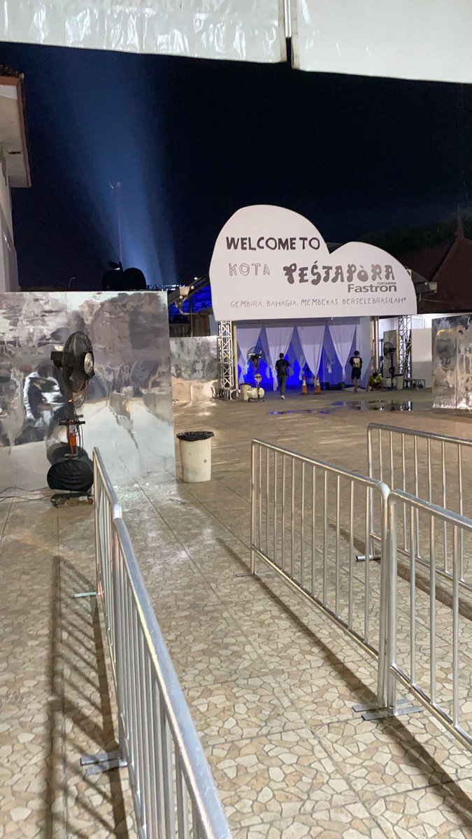 Cek sound dulu, biar gak panik..