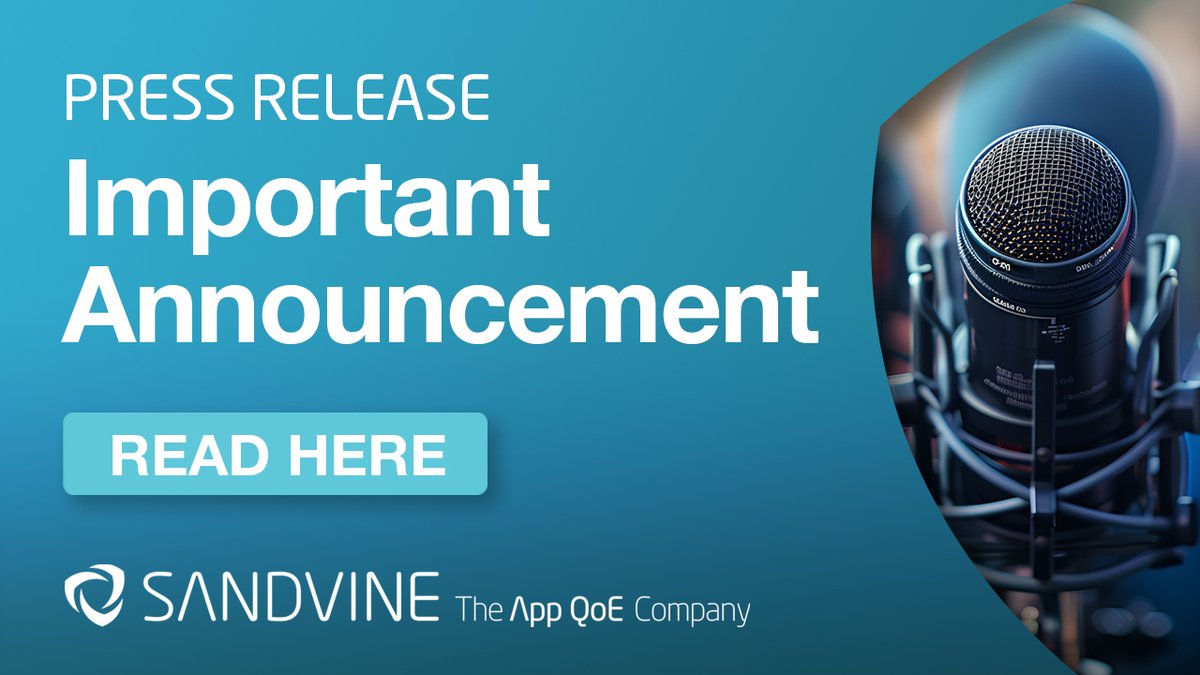 Please read this important update from Sandvine: sandvine.com/press-releases…