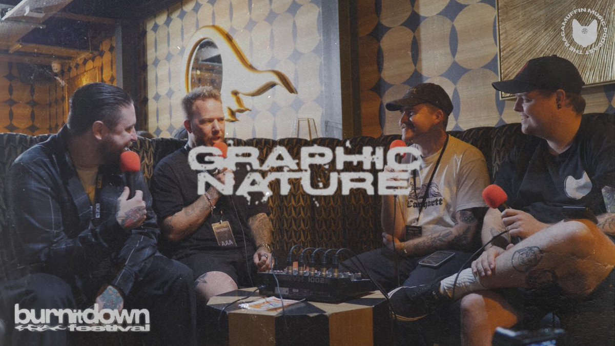 Dan and Lewis sat down with Harvey and Pete from Graphic Nature at Burn It Down Festival 2024 to talk their recent award wins, the recording process for the latest album, conveying important messages during their live performances, and more!

youtu.be/F-kDxQ6rN-0?si…