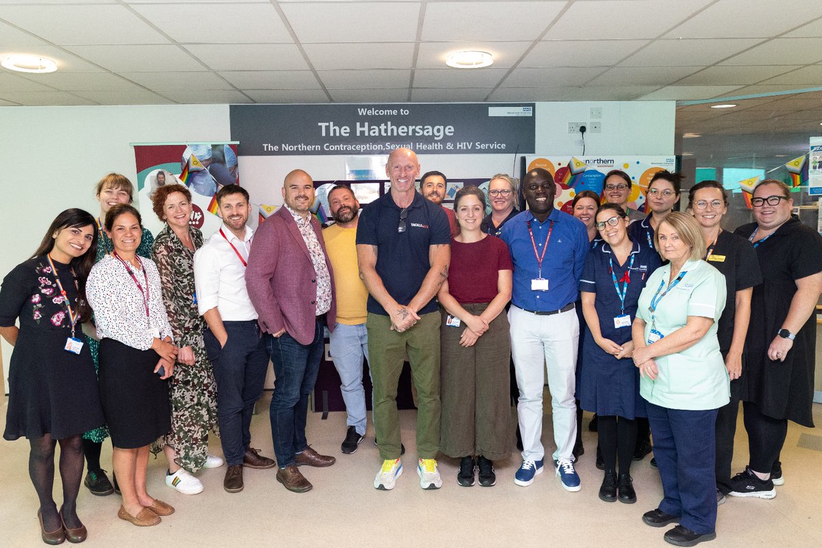 Tackle HIV (@tacklehiv) on Twitter photo Today, <a href="/gareththomas14/">Gareth Thomas</a> and <a href="/RichardAngell/">Richard Angell 🇺🇦</a>, <a href="/THTorguk/">Terrence Higgins Trust</a> CEO, visited Manchester Royal Infirmary <a href="/MFTnhs/">MFT NHS</a> <a href="/MRI_ED/">ED MRI MFT</a>, one of the first hospitals to implement the opt out testing scheme 👏
This scheme means all A&E blood tests are tested for HIV, helping identify new cases 🙌
<a href="/ViiVHC/">ViiV Healthcare</a> Today, <a href="/gareththomas14/">Gareth Thomas</a> and <a href="/RichardAngell/">Richard Angell 🇺🇦</a>, <a href="/THTorguk/">Terrence Higgins Trust</a> CEO, visited Manchester Royal Infirmary <a href="/MFTnhs/">MFT NHS</a> <a href="/MRI_ED/">ED MRI MFT</a>, one of the first hospitals to implement the opt out testing scheme 👏
This scheme means all A&E blood tests are tested for HIV, helping identify new cases 🙌
<a href="/ViiVHC/">ViiV Healthcare</a>