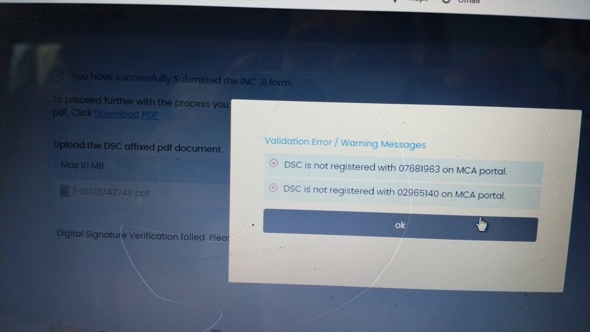 Syedtauseefadv's tweet photo. Issue still not resolved whether they deliberately create this type of problem so they can earn through name extension
@HelpdeskMCA21V3 
@MCA21India 
@nsitharaman 
@nsitharamanoffc 
@PMOIndia 
@UNHRCC 
@icsi_cs 
@theicai https://t.co/HUlQDny9dF