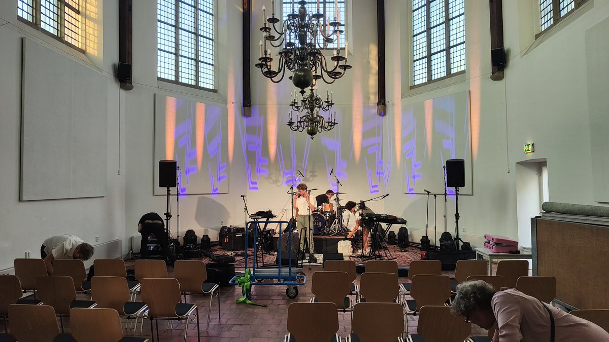 Zo start festival De Verwondering o.a. om 19:30 in de Agnietenkapel in #Gouda. En hier gratis is te bezoeken.