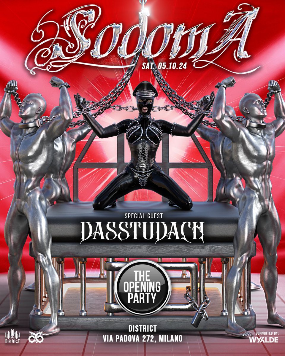 SODOMA is BACK 

#PervertMilan