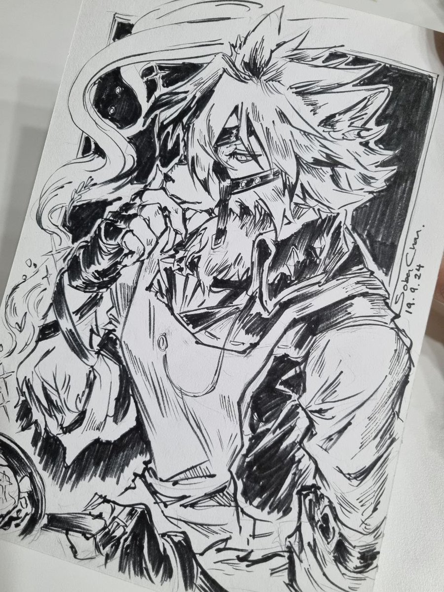 #VonLycaon inked for friend! She wants him cooking 😌 ✨️ 
