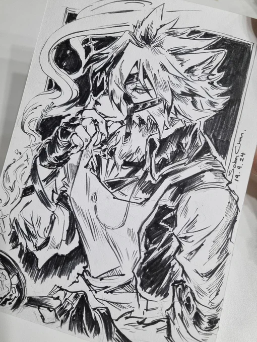 #VonLycaon inked for friend! She wants him cooking 😌 ✨️ 