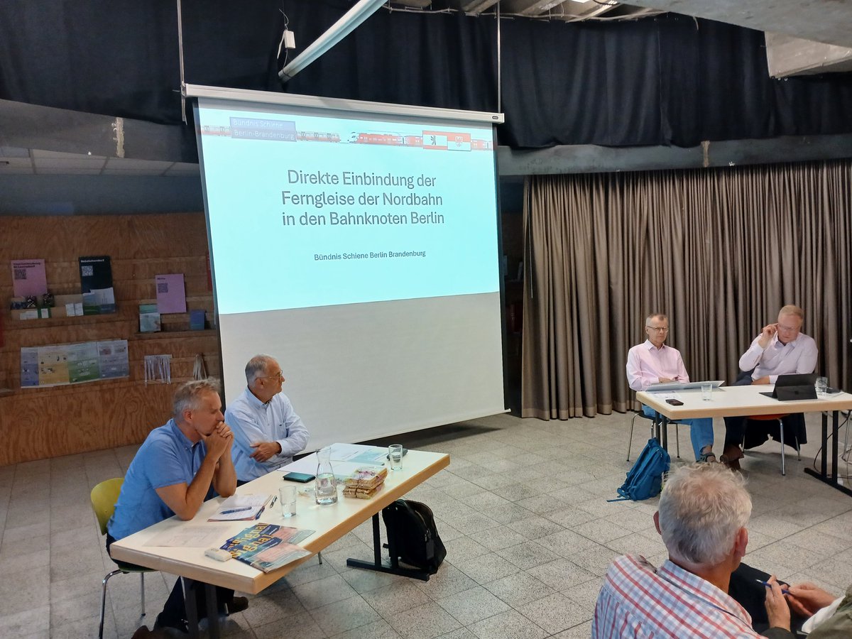 HvMarschall's tweet photo. Wichtiges Thema, das zu leichtfertig zur Seite geschoben wird: die #Nordbahn und ihre direkte Einbindung in den #KnotenBerlin #BSBB https://t.co/TueqQKY0ox