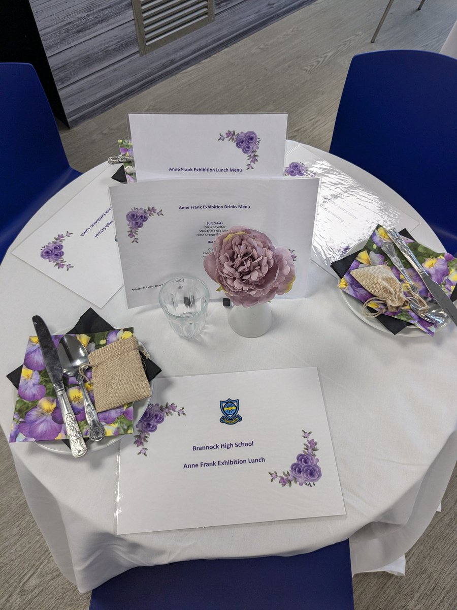 nlgrantl6's tweet photo. Fantastic effort from Hospitality SFW class planning and preparing and serving a lunch for the Anne Frank Exhibition. Their attention to detail and respect and hard work was a credit. Well done to all involved. https://t.co/Oa6aL7QYFT