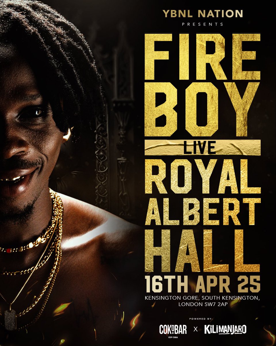 wisetola's tweet photo. #FireIsFire ๐ฅ๐ฅ๐ฅ
#Adedamola is coming back to London. 16th of April, 2025.
#FireboyDML
sign up now https://t.co/XpNFtRpaluโฆ https://t.co/XK3kaQwTYv