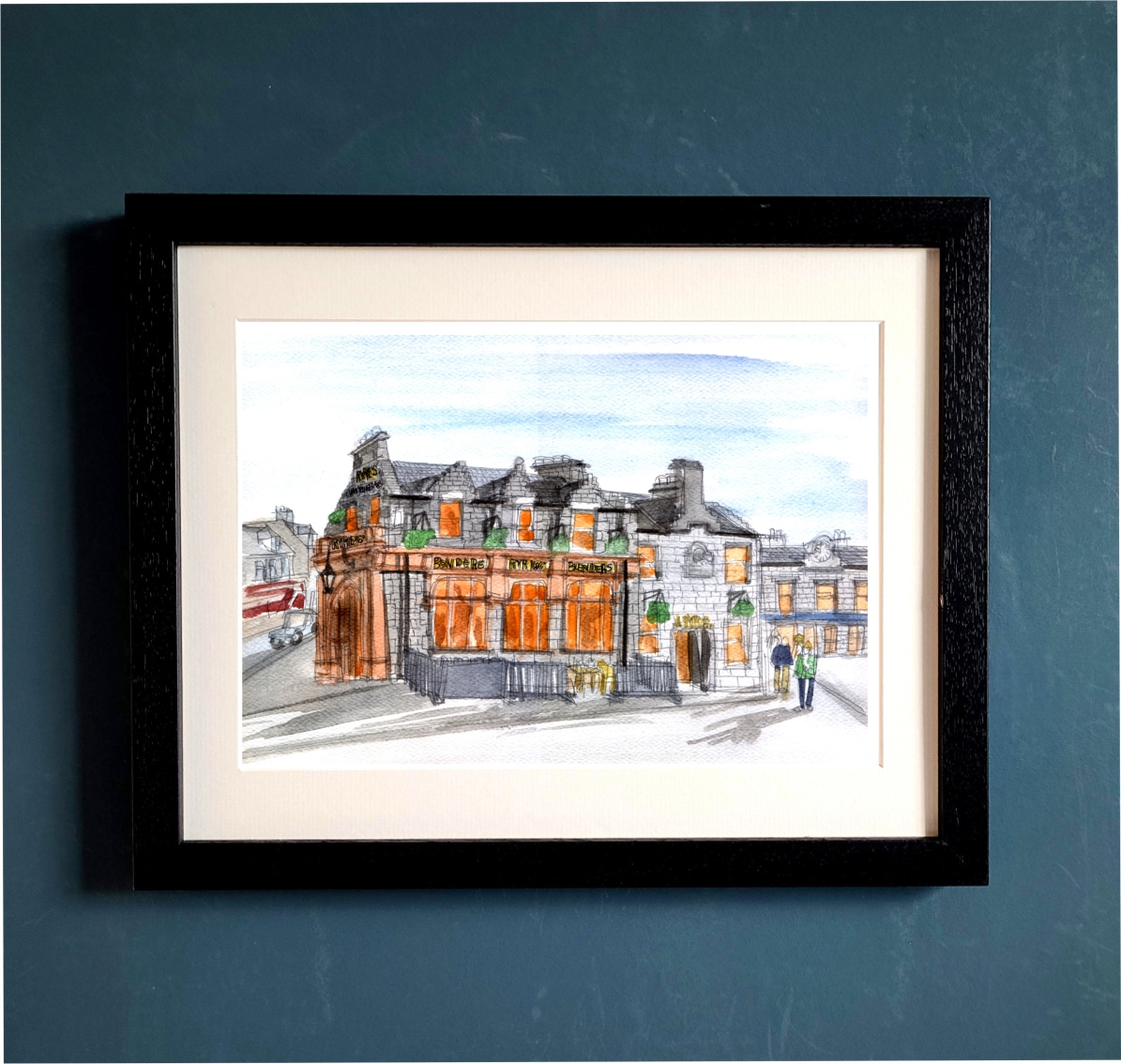 adrianmcmurchie's tweet photo. "Ryrie's" @RyrieC "Pint before the last train, Colin? Absolutely!" #ryries #edinburgh #ryriesbar #adrianmcmurchie #theglasgowillustrator #edinburghpubs #edinburghgifts #edinburghprint #edinburghsouvenir https://t.co/ajmOdEizsd https://t.co/Jr0tsFoV0Y