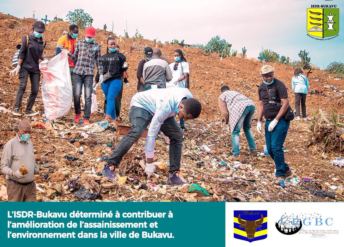 Un acte louable de la part de mon institution.🙏🏾
La protection de l’environnement devrait être une affaire personnelle avant qu’elle soit collective. 
C’est triste  le degré de notre inconscience ou pire notre ignorance 😔😏