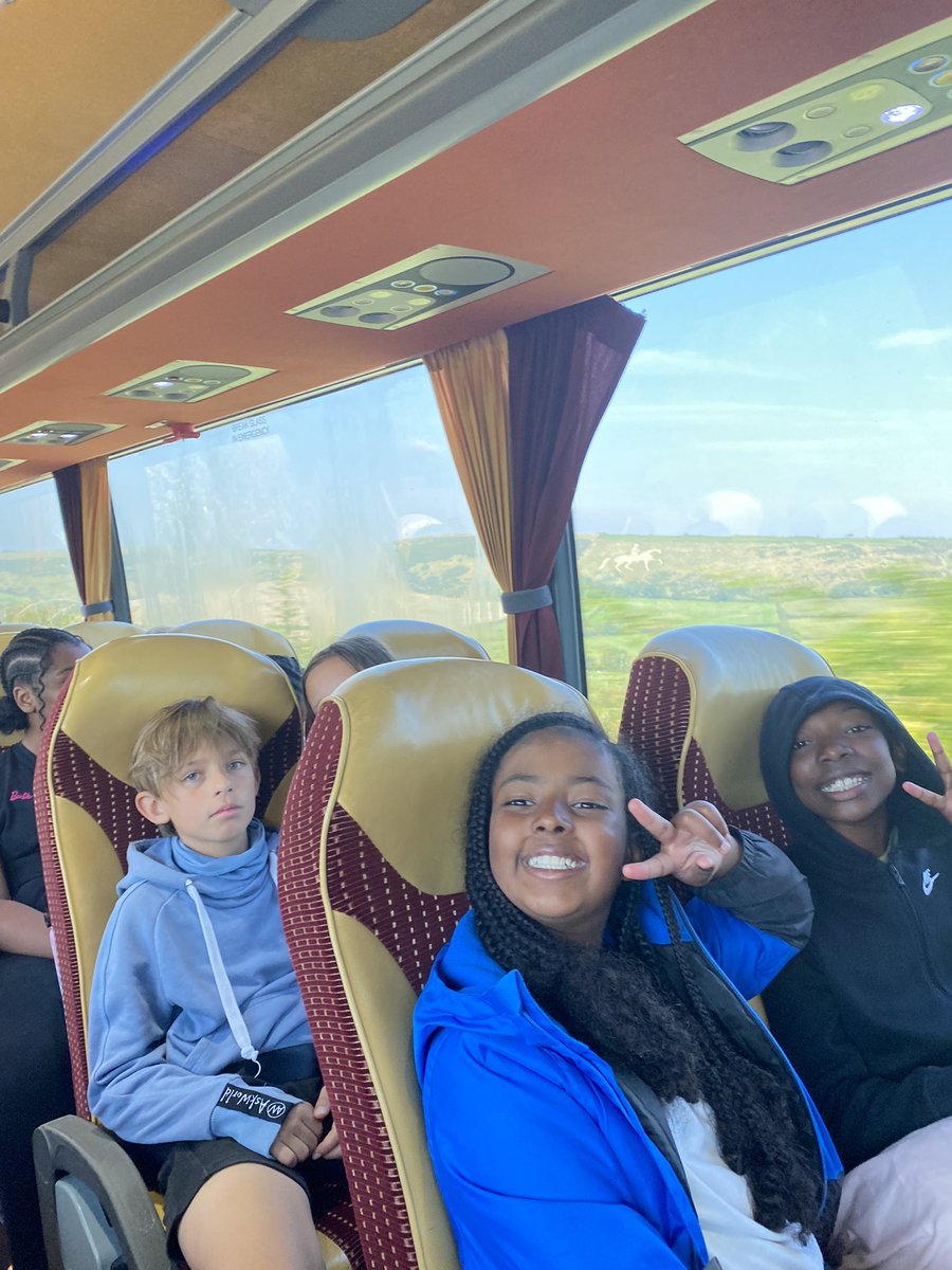 Coach ride back from watersports.