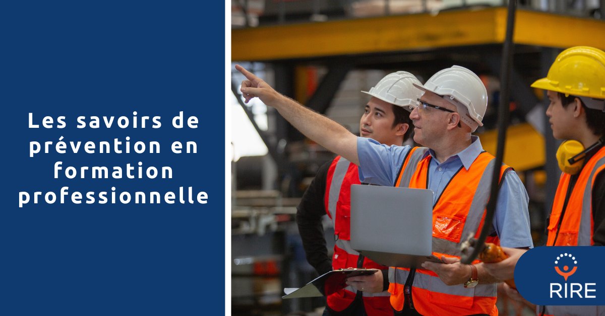 ⭐Article du RIRE⭐
Les savoirs de prévention en formation professionnelle 🦺📄 rire.ctreq.qc.ca/les-savoirs-de… #prévention #formationprofessionnelle