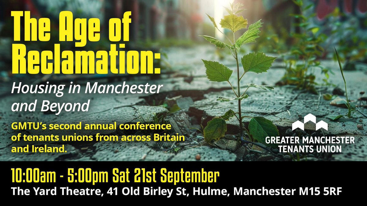 Greater Manchester Tenants Union tweet media