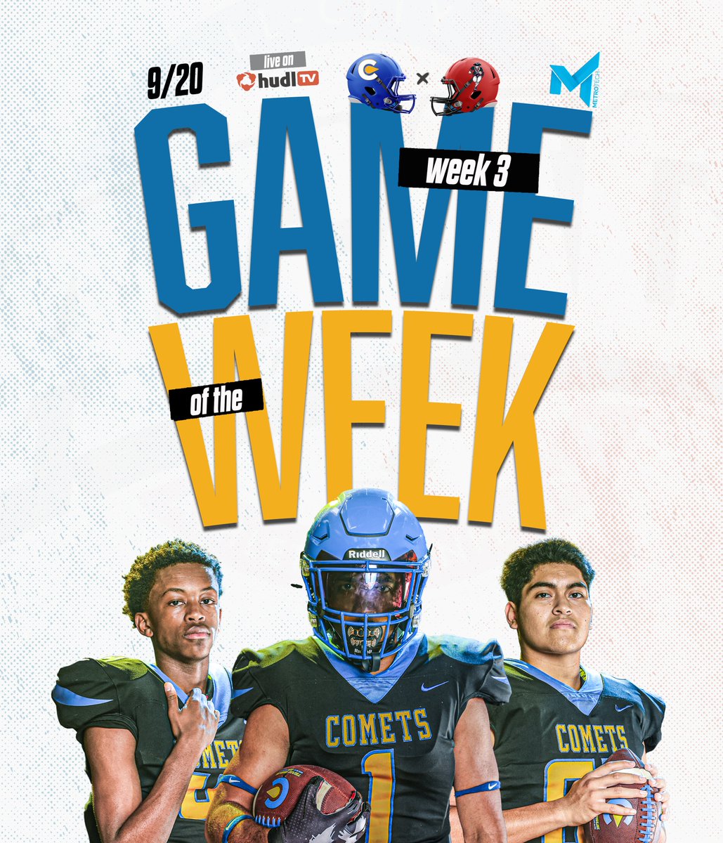 OKCPS Athletics (@okcps_athletics) on Twitter photo It's Homecoming week for the Comets in the next edition of the <a href="/MetroTechOKC/">Metro Tech</a> ๐๐๐ข๐ ๐ค๐ ๐ฉ๐๐ ๐๐๐๐ ๐
Classen SAS ๐ OKC Patriots
๐
Friday, September 20
๐ Miller Stadium
๐บ youtube.com/@TheCallSN It's Homecoming week for the Comets in the next edition of the <a href="/MetroTechOKC/">Metro Tech</a> ๐๐๐ข๐ ๐ค๐ ๐ฉ๐๐ ๐๐๐๐ ๐
Classen SAS ๐ OKC Patriots
๐
Friday, September 20
๐ Miller Stadium
๐บ youtube.com/@TheCallSN
