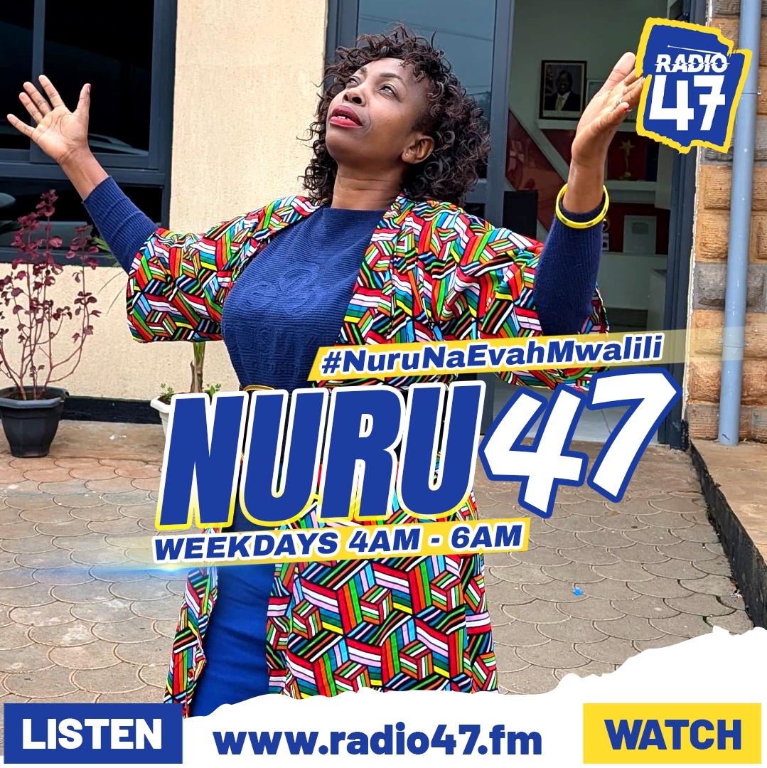 Radio 47 (@radio47_kenya) on Twitter photo Good morning wanaligi, karibu ndani ya Himizo Friday. Unapokea nuru ukiwa wapi?
#NuruNaEvahMwalili #HapaNdipo
<a href="/EvahMwalili/">Mama Taifa Evah Mwalili</a> Good morning wanaligi, karibu ndani ya Himizo Friday. Unapokea nuru ukiwa wapi?
#NuruNaEvahMwalili #HapaNdipo
<a href="/EvahMwalili/">Mama Taifa Evah Mwalili</a>