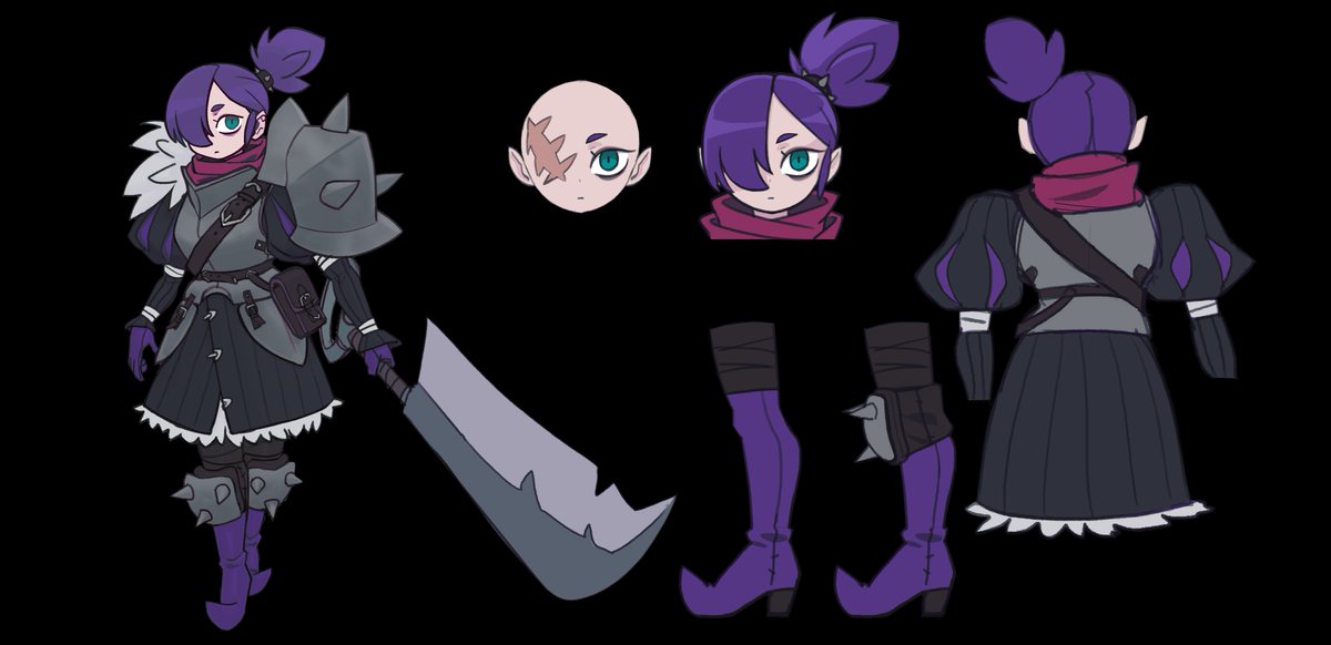 _DeadSlug_'s tweet photo. Knight girl concept https://t.co/Wcjdhatgnp
