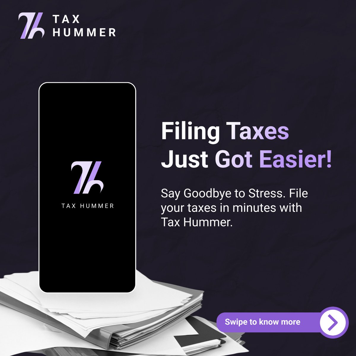 Taxhummer's tweet photo. TAX HUMMER is a fintech platform that simplifies tax filing in India. We ensure accuracy, compliance, and ease with 24/7 support, strong security, and affordable pricing, reducing the need for Chartered Accountants.

#TaxSeason #financialservices https://t.co/6n42RNqeko