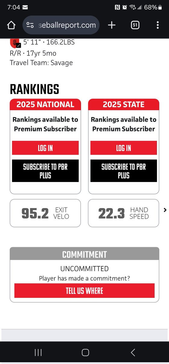 2025 Graduate, Uncommitted. Outfielder.
<a href="/BUncommitted/">Baseball_Uncommitted</a> <a href="/PrepBaseballIL/">Prep Baseball Illinois</a> @PBR_Uncommitted <a href="/OEHSbaseball/">OEHS Baseball</a>
EV 95.2
HS 22.3
BS 78.8
OF EV 77