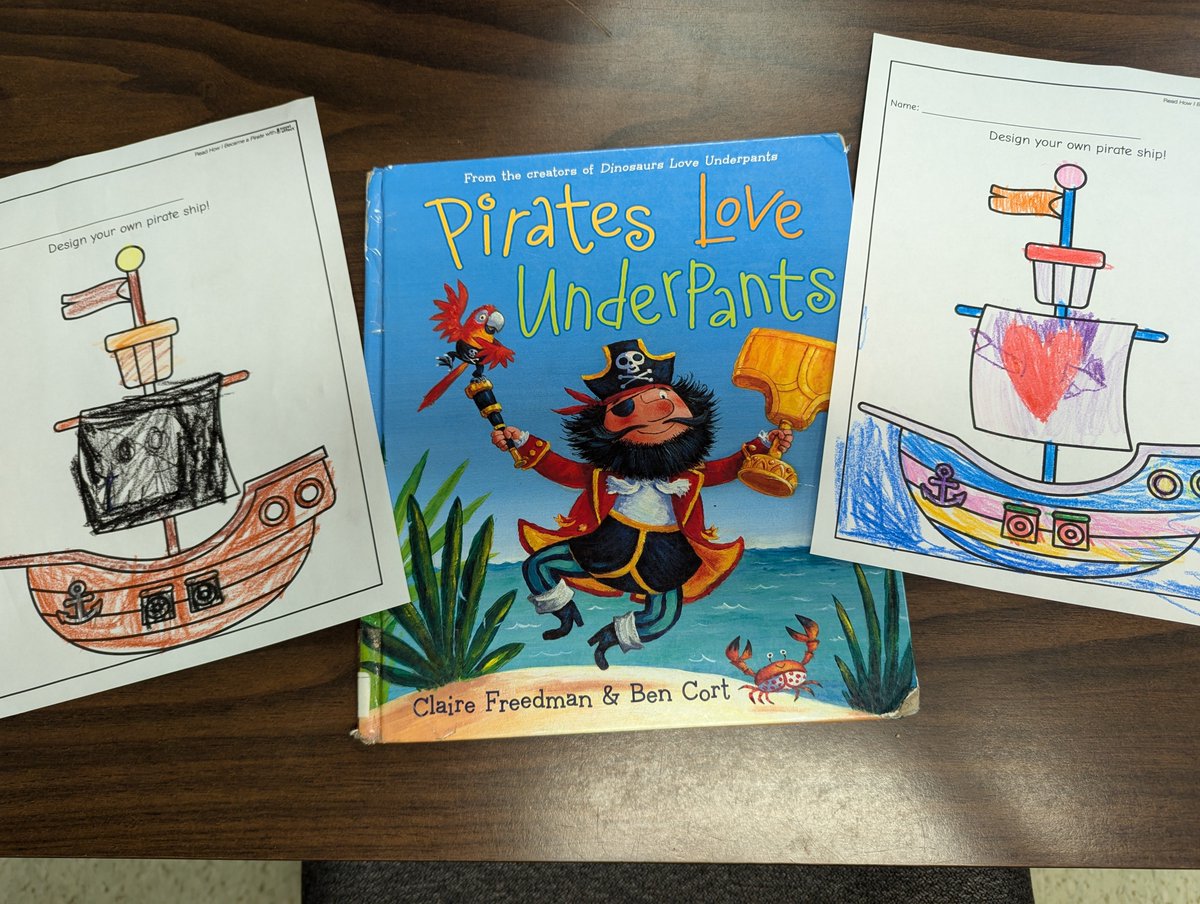 RES_Media_SMCPS's tweet photo. We are celebrating Talk Like a Pirate Day this week!🦜 https://t.co/K5As9cB3F6