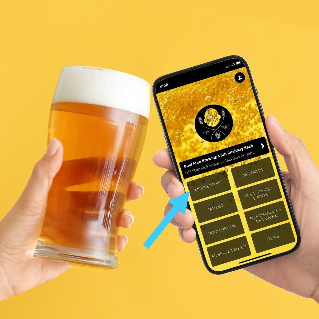Get our beer at over HALF OFF plus free pints!!! Join one of our 2 monthly MEMBERSHIPS on our NEW APP and you will save from 50% to over 70% off our taproom pints and 'to go' beer. Get this at the MEMBERSHIPS tab on our app.
Link to get our BMB APP: manager.tapwyse.com/DownloadApp/60…