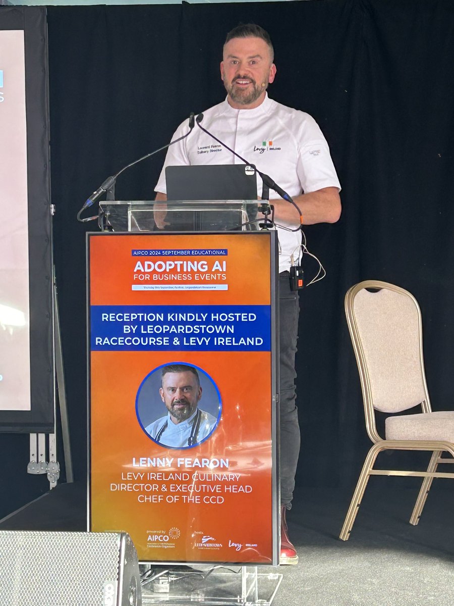 <a href="/AIPCO_Ireland/">AIPCO</a> sincerely thank our kind hosts <a href="/LeopardstownRC/">Leopardstown RC</a> @levy_ireland for their hospitality and culinary innovative delights. Plus support from <a href="/Failte_Ireland/">Fáilte Ireland</a> contributing to a successful &amp; memorable Educational Adopting AI for Business Events #AIPCO2024