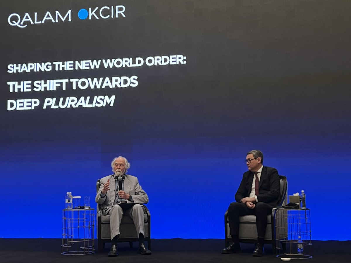 Great discussion today with Prof. Barry Buzan, a leading voice in IR theory. We explored the transition to a new world order, shifting from Western dominance to a more pluralistic structure, its impact on global security, and Kazakhstan's potential role as a middle power.
