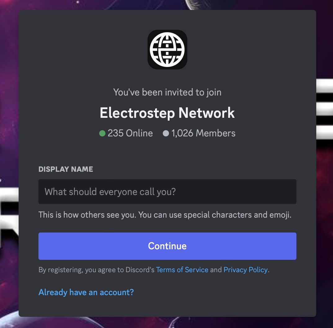 Just hit over 1,000 Members on the Electrostep Network @Discord Server in under 6 months! Always looking for new producers &amp; singers/rappers for #collab &amp; projects! Come join the #discord hop in VC and say hi to us here :) discord.gg/ElectrostepNet…