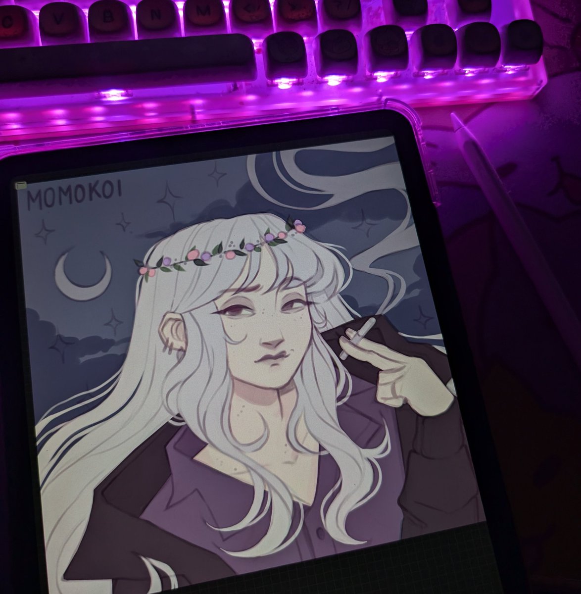 Working hard to create a perfect character portrait for your campaign 🩷
#ttrpg #dndart #dndartist