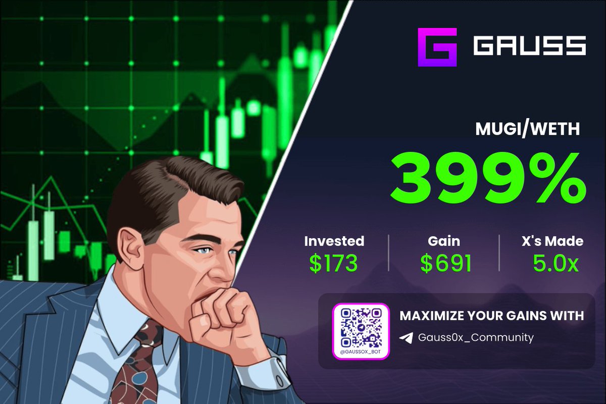 Remember this post: $Gauss at 1.5M Market Cap

utility tokens are poised for growth after a 6-month stagnation. Investors now face the challenge of choosing the best buy. So, why $Gauss?

1. Proven Utility: $Gauss has had a fully functional utility for over 8 months—not just