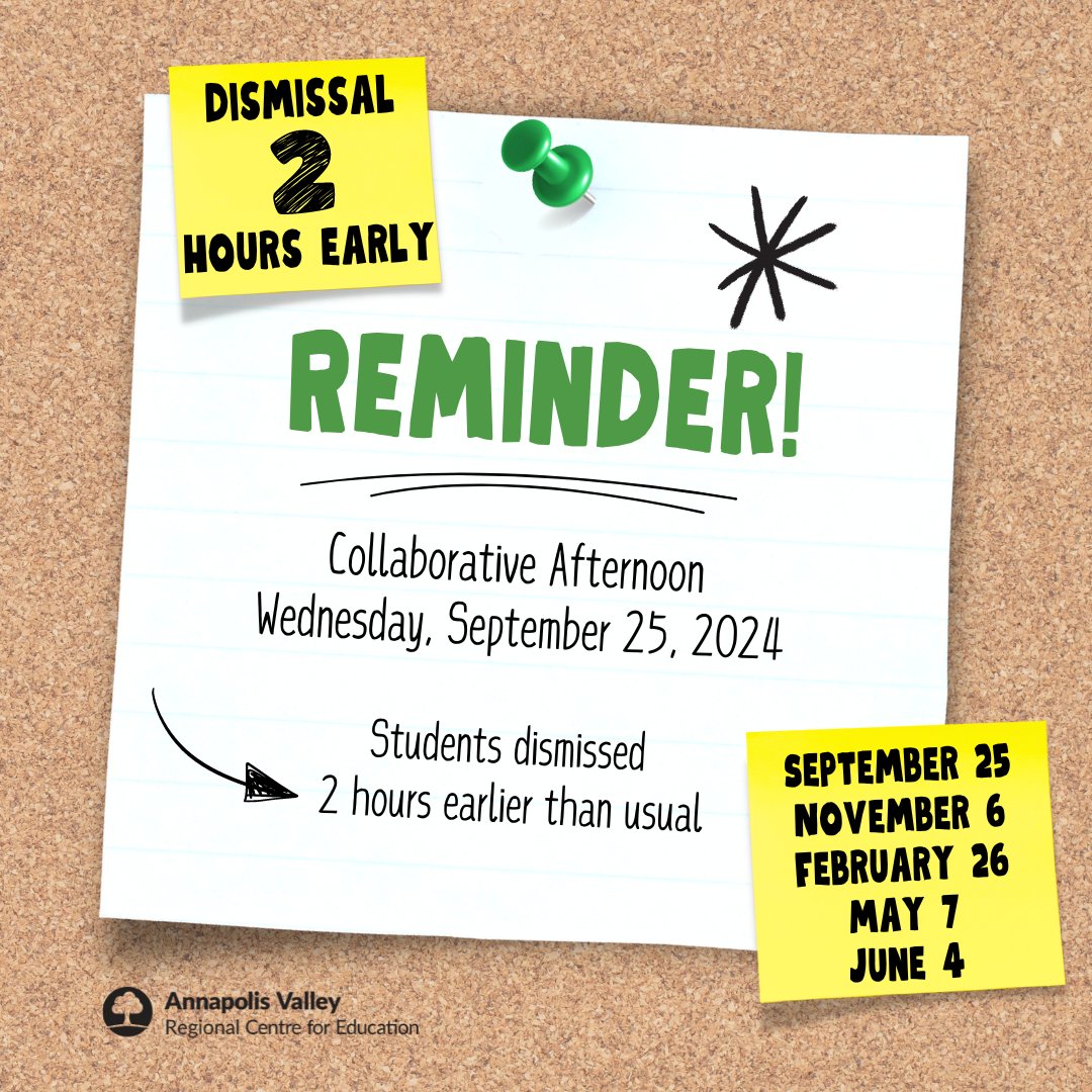 Annapolis Valley Regional Centre for Education tweet media