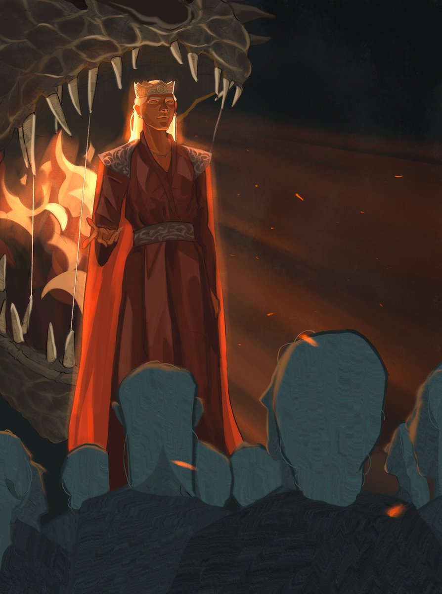 "Who among you will try to claim Vermithor"—by Meyaoyu