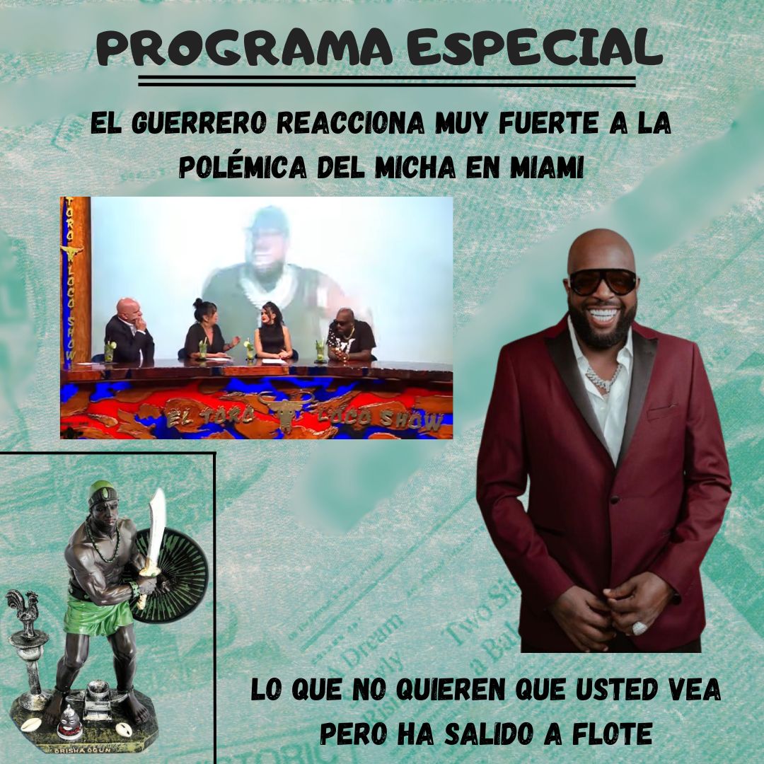 El #GuerreroCubano reacciona a la polémica con el Micha en Miami. Conozca sobre todo lo que no quieren que usted vea pero ha salido a flote. Hoy en YouTube a las 10:00 PM. #Cuba