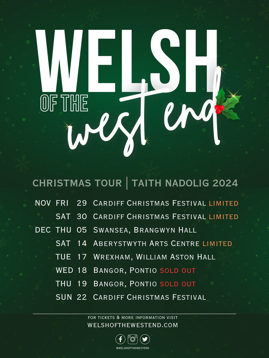 Welsh of the West End (@welshwestend) on Twitter photo EXTRA SHOW ADDED! 🎅 Due to popular demand, we've added a third show at Cardiff Christmas Festival (<a href="/_liveunderstars/">Live Under the Stars</a>) on the 22nd of December! 🌲 TICKETS: rb.gy/jwhijy EXTRA SHOW ADDED! 🎅 Due to popular demand, we've added a third show at Cardiff Christmas Festival (<a href="/_liveunderstars/">Live Under the Stars</a>) on the 22nd of December! 🌲 TICKETS: rb.gy/jwhijy