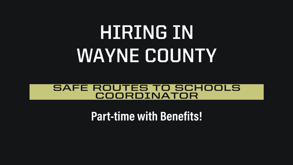 PurdueCDExt's tweet image. Purdue Extension in Wayne County is hiring for two positions! Vaping and Tobacco Prevention Coordinator- careers.purdue.edu/.../Associate.…
Safe Routes to Schools Coordinator- careers.purdue.edu/.../Associate.…
These are part-time positions (20 hrs./week) with benefits. 
#cdext #PurdueExtension