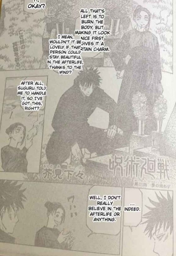 Podemos hablar de lo PRECIOSA que se ve shoko en el nuevo capítulo??
#JujutsuKaisen #jjk270