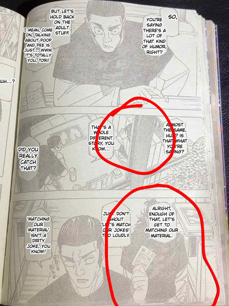 Eres tú Suguru Geto?? 🤨🤨🤨🤨
#JujustuKaisen #jjk270