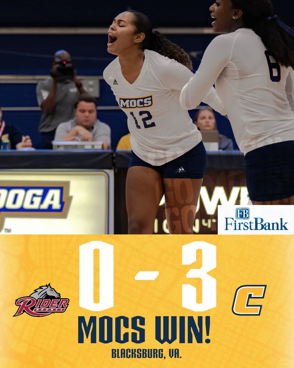 GoMocsVB's tweet photo. BRING OUT THE BROOMS!!! 🗣️🧹🗣️🧹

It's a Chattanooga sweep! #GoMocs https://t.co/yFgU7D9o87