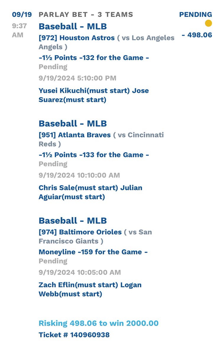LeonardoCapper's tweet photo. MORNING PARLAY LIKE IF TAILING 💰 https://t.co/pVbr3lP8b0