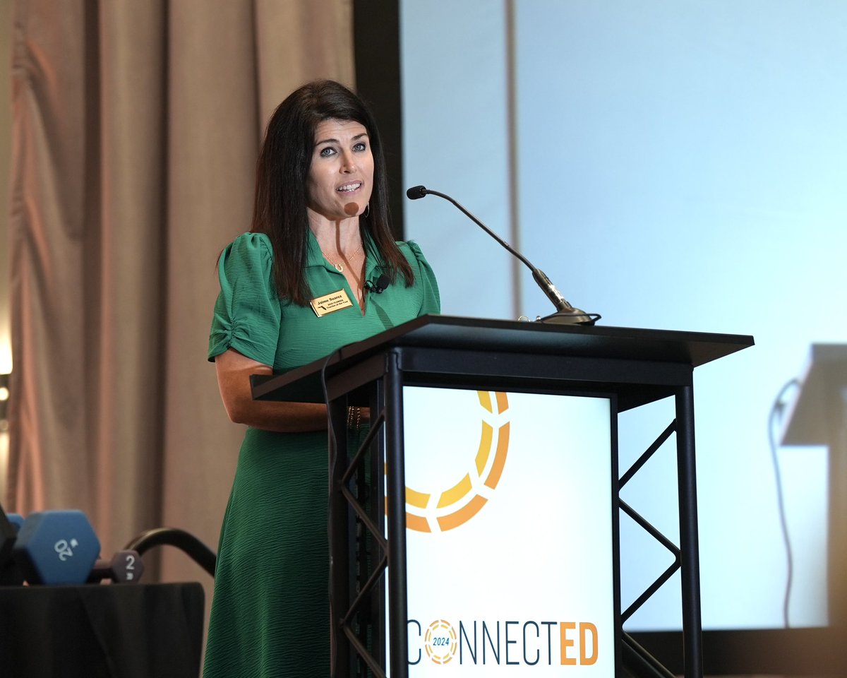CFEF (@flaedufoundtns) on Twitter photo 🍎🌟 We’re honored to hear from Jaime Suarez, the new Florida Teacher of the Year, at #ConnectEDImpact2024! Jaime’s unwavering dedication to her students and her innovative approach to teaching inspire us all📚✨ #InspiringEducators #FLTOY2025 <a href="/EducationFL/">Florida Department of Education</a> 🍎🌟 We’re honored to hear from Jaime Suarez, the new Florida Teacher of the Year, at #ConnectEDImpact2024! Jaime’s unwavering dedication to her students and her innovative approach to teaching inspire us all📚✨ #InspiringEducators #FLTOY2025 <a href="/EducationFL/">Florida Department of Education</a>