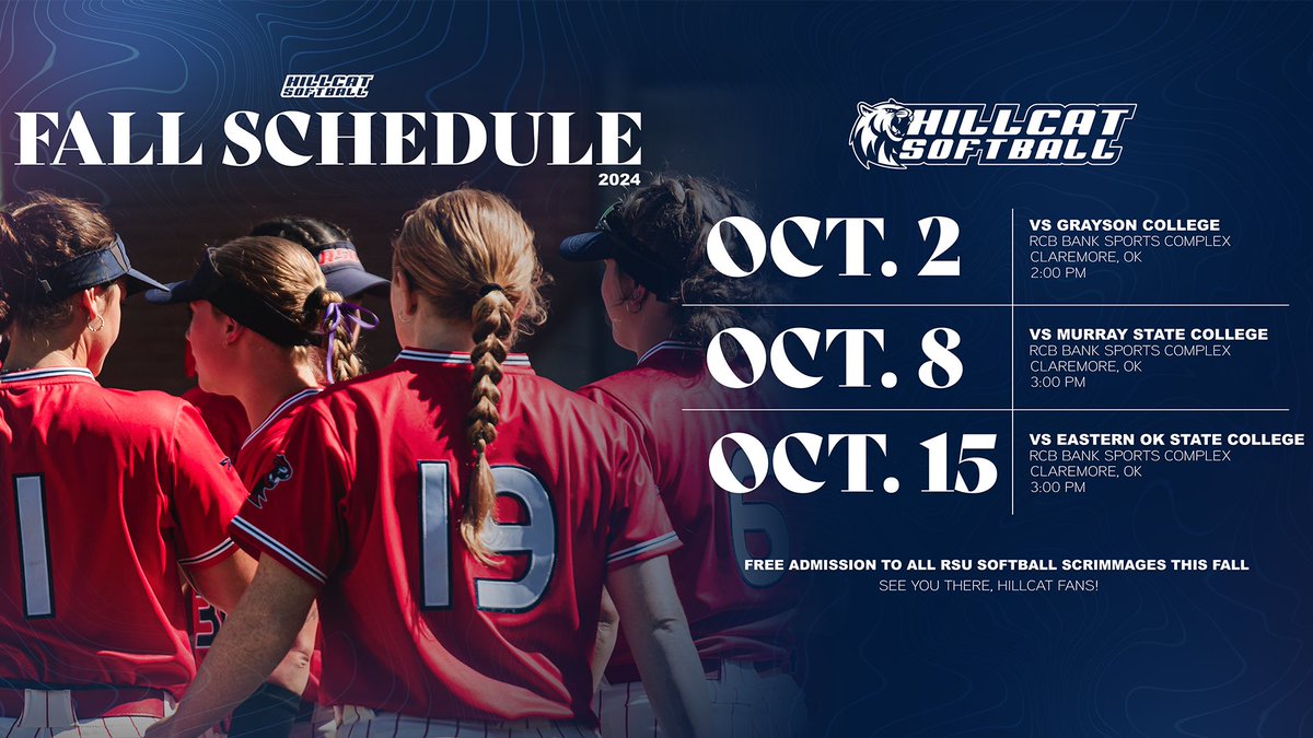 Are you ready for some fall softball? 😼🐾

#HillcatSoftball #ALLIN
