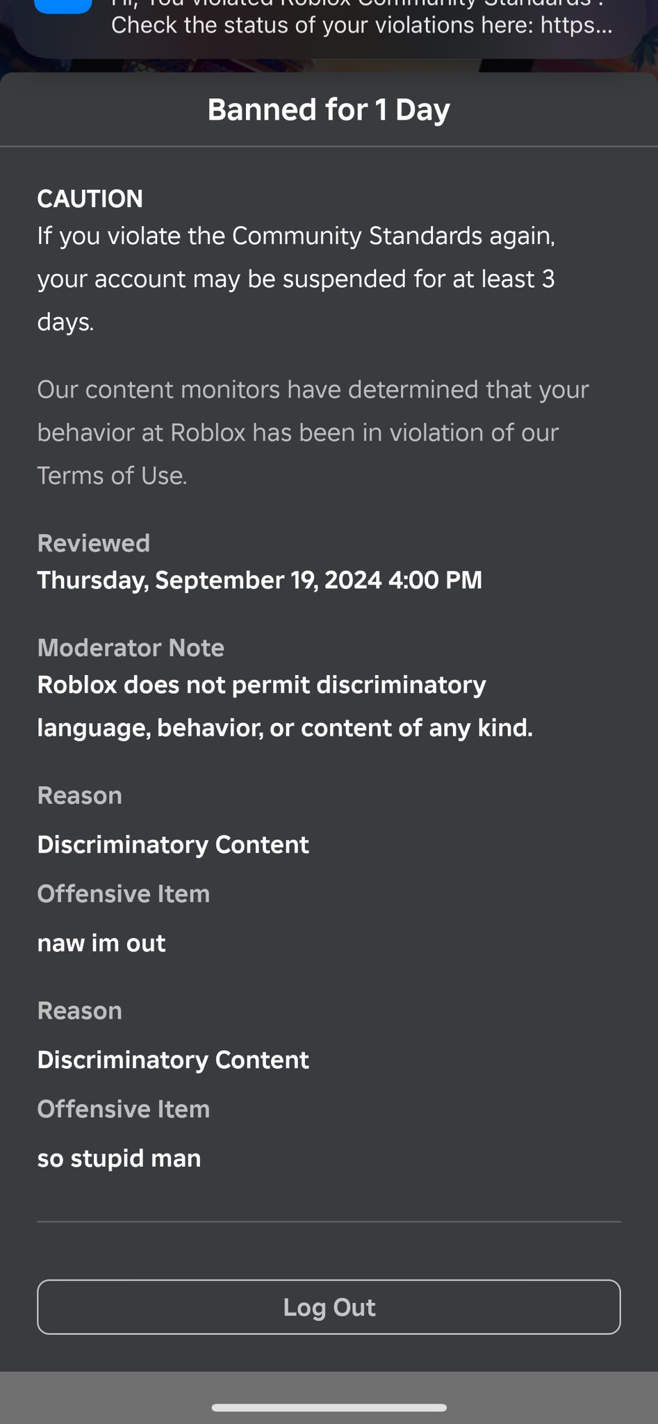 @Roblox Community Guidelines are a joke. This is what they police but they freely allow pedo’s and child groomers on the platform; forcing parents to check player interactions constantly. https://t.co/YWxbSa86ys